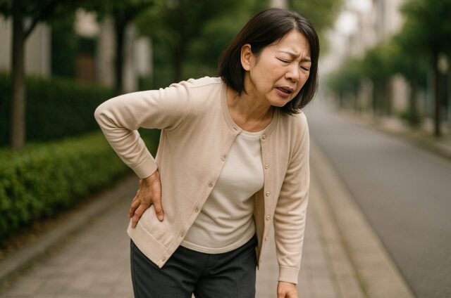 歩行　腰痛　宮崎