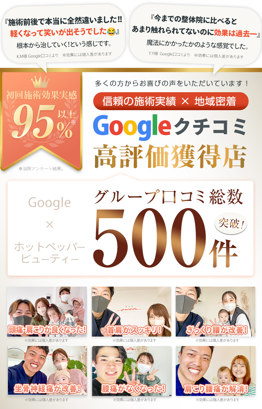 Google口コミ高評価